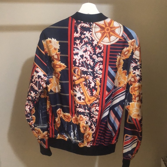 Zara Printed Bomber - Picture 2 of 3